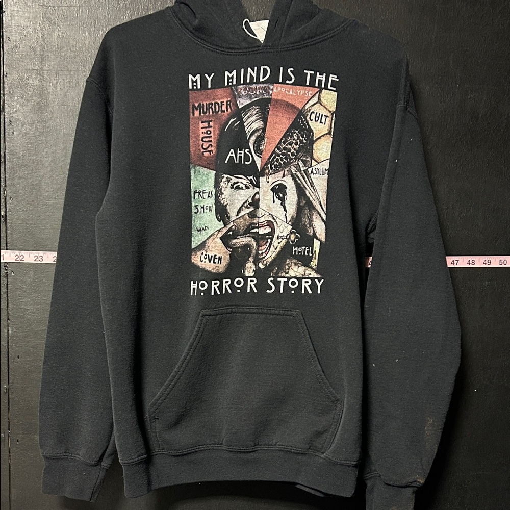 My mind is the horror story hoodie